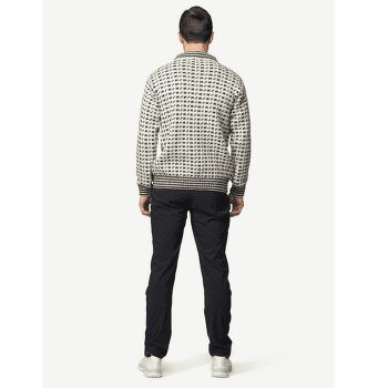 Pulover Devold Original Islender Crew Neck 150B  CHALK PINK/ANTHRACITE