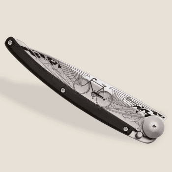 Cuțit Deejo Earth Tattoo 37g, Granadilla Wood, Bicycle