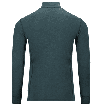 Tricou cu mânecă lungă Aclima WarmWool Mock Neck Shirt Men Green Gables