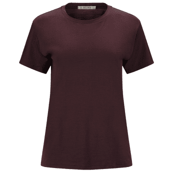 Tricou cu mânecă scurtă Aclima LightWool 180 Classic Tee Women Chocolate Plum