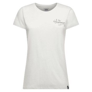 Tricou cu mânecă scurtă La Sportiva CLIMB FLOWER T-SHIRT Women Chalk
