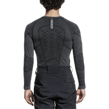 Tricou cu mânecă lungă X-Bionic SYMBIO MERINO SHIRT LS MEN Rhino Grey