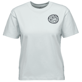 Tricou cu mânecă scurtă Black Diamond Rope Badge SS Tee Women Belay Blue