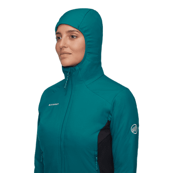 Jachetă Mammut Rime Light IN Hybrid Hooded Jacket Women 40320 deep teal