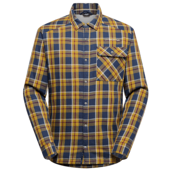 Cămașă cu mânecă lungă La Sportiva RAMBLER LINED FLANNEL SHIRT MEN Night Sky/Savana