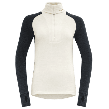 Pulover Devold Expedition Merino Silk Zip Women 284C INK/OFFWHITE