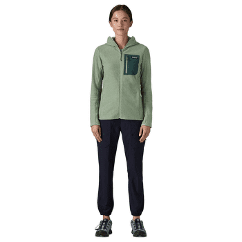 Hanorac Patagonia R1 Air Full-Zip Hoody Women Smolder Blue