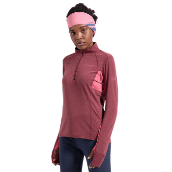 Pulover La Sportiva SWIFT LONGSLEEVE Women Redwood/Rosebay