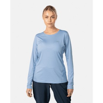 Tricou cu mânecă lungă Kari Traa Nora 2.0 Long Sleeve SPINK/BRIGHT PINK