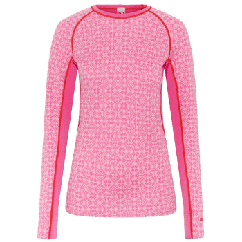 Tricou cu mânecă lungă Kari Traa Rose Light LS SPINK/BRIGHT PINK