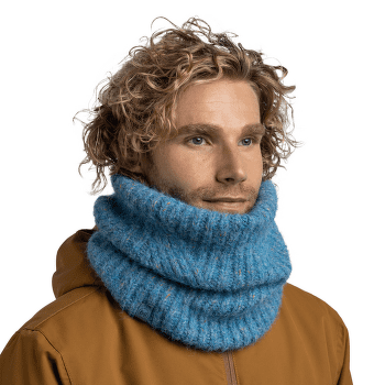 Bandă pentru gât Buff Knitted & Fleece Neckwarmer Eyla EYLA LAKE BLUE