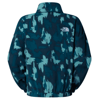 Hanorac The North Face MOUNTAIN ATHLETICS FLEECE 1/4 ZIP-PRIN Women DQD DEEP CYPRESS PAINTED MOUNTAINS PRINT