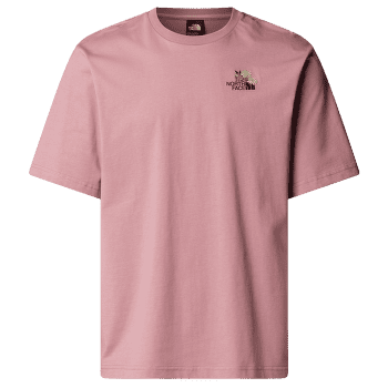 Tricou cu mânecă scurtă The North Face FLOWER DOME RELAXED S/S TEE-GRAPHIC NOSTALGIA ROSE
