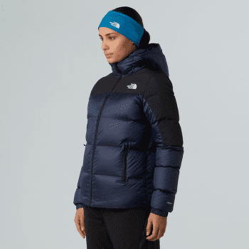 Jachetă The North Face DIABLO DOWN 2.0 HOODED JACKET Women A1C ESTATE BLUE BLACK HEATHER/TNF BLACK