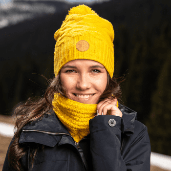 Căciuli Kama Knitted Merino beanie Kamakadze AW71 pink