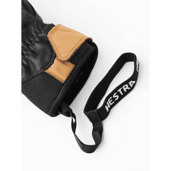 Mănuși Hestra Fall Line - 5 finger Women Svart