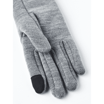 Mănuși Hestra Gravita Merino Liner - 5 finger Grey