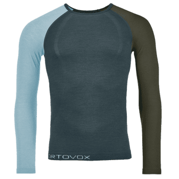 Tricou cu mânecă lungă Ortovox 120 COMP LIGHT LONG SLEEVE MEN 87801 dark arctic grey