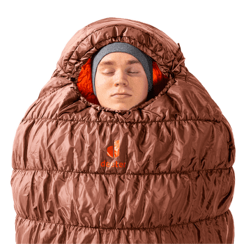 Sac de dormit deuter Exosphere -6° EL umbra-paprika