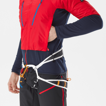 Jachetă Millet TRILOGY ICON HYBR CORE Jacket Men SAPHIR/ROUGE