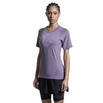 Tricou cu mânecă scurtă X-Bionic X-BIONIC® XCEED RUN SHIRT SS WOMEN X Black/Rhino Grey