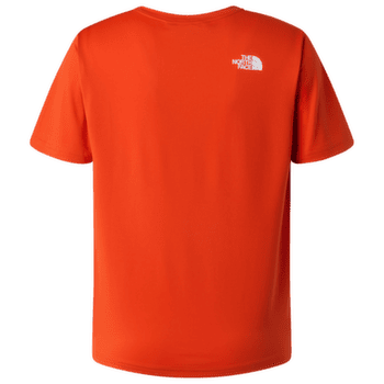 Tricou cu mânecă scurtă The North Face Teen New 24/7 S/S Tee G6L LAVA RED