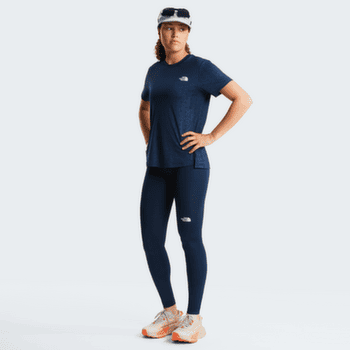Tricou cu mânecă scurtă The North Face Flex Geo Embossed Short Sleeve Reg T-Shirt Women SUMMIT NAVY