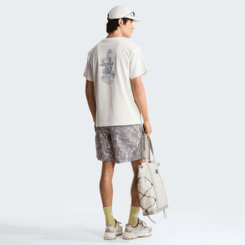 Tricou cu mânecă scurtă The North Face Stones Relaxed Short Sleeve Tee-Graphic Men WHITE DUNE