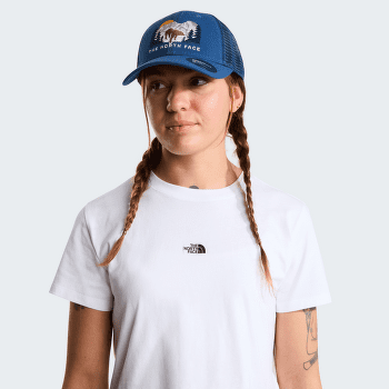 Capac The North Face Embroidered Mudder Trucker OF5 SHADY BLUE/BEAR GRAPHIC