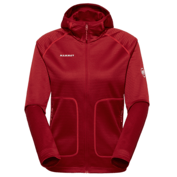 Jachetă Mammut CRAG ML HOODED JACKET WOMEN 3818 dark mammut red