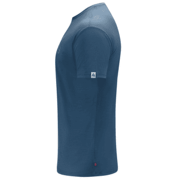 Tricou cu mânecă scurtă Aclima LightWool 140 Tee Oars Men Blue Fusion