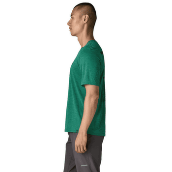 Tricou cu mânecă scurtă Patagonia Cap Cool Daily Shirt - Cloud Crag Men Limestone Yellow - Light Limestone Yellow X-Dye