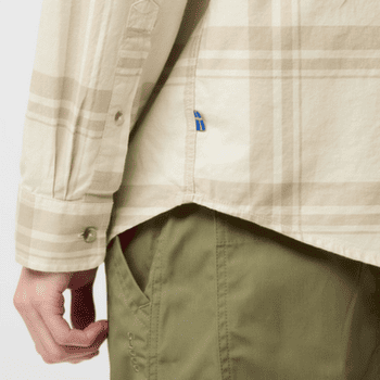 Cămașă cu mânecă lungă Fjällräven ÖVIK LITE FLANNEL SHIRT MEN Dark Navy-Chalk White