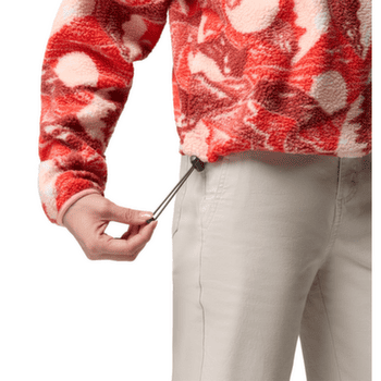 Hanorac Columbia Helvetia™ II Printed Cropped Half Snap Women Poppy Red, Sunscape 606