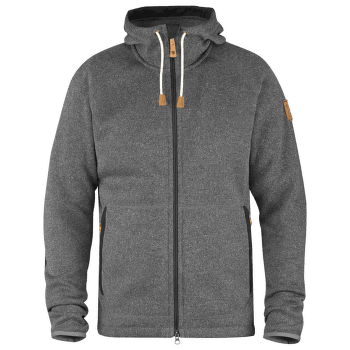 Hanorac Fjällräven Ovik Fleece Hoodie Men Dark Grey 030