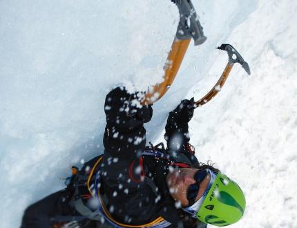 Escaladă pe gheață I