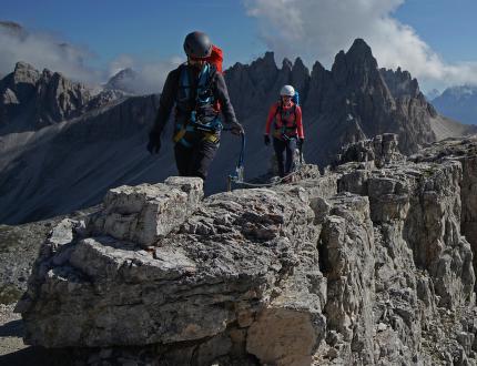 Via ferrata - Cum să vă echipați pentru ferrata?