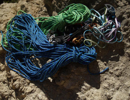 Când să schimbați materialul de alpinism și cum să știți?