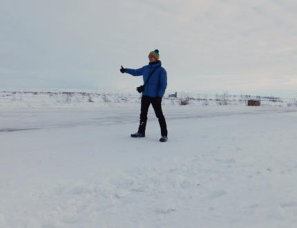 Autostop în fostul gulag din Vorkuta