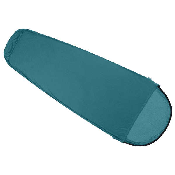 Inserție pentru sac de dormit Sea to Summit Coolmax Adaptor Liner Aqua