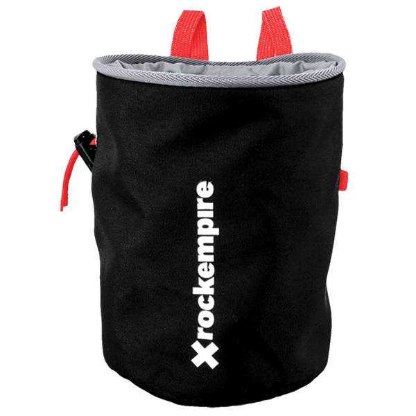Geantă Rock Empire Chalk Bag Basic Black/Red