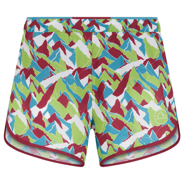 Pantaloni scurți La Sportiva TIMING SHORT Women Red Plum/Lime Green