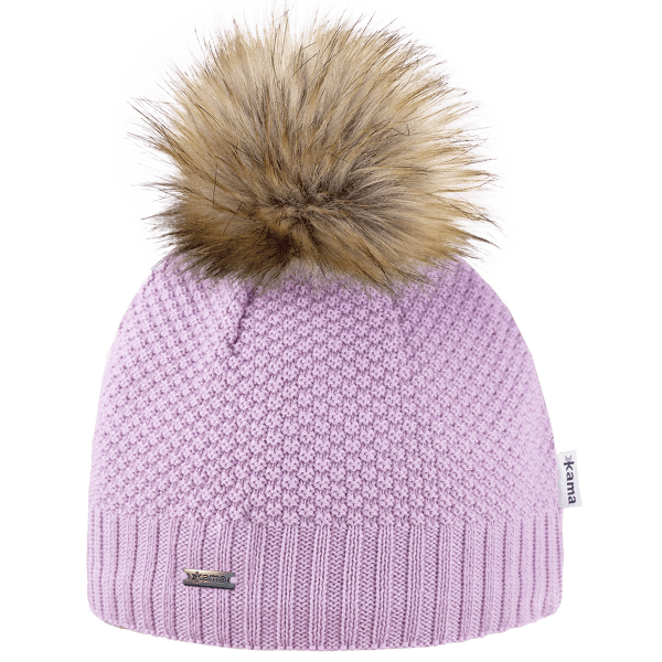 Căciuli Kama Knitted Merino beanie Kama A166 pink