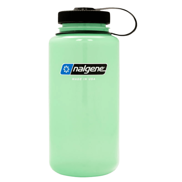 Sticlă Nalgene Wide Mouth Sustain 1000 ml Glow Green Sustain/5565-0144