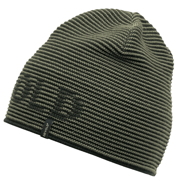 Căciuli Devold Rib Logo Merino Beanie 427A WOODS