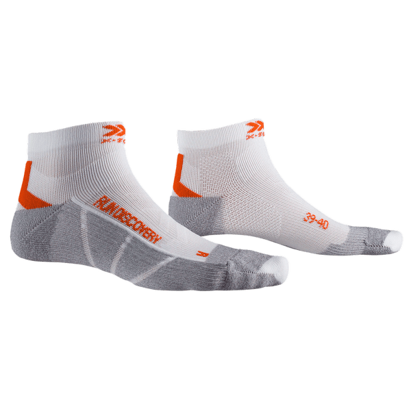 Șosete X-Bionic X-Socks Run Discovery 4.0 Men Arctic White/Dolomite Grey
