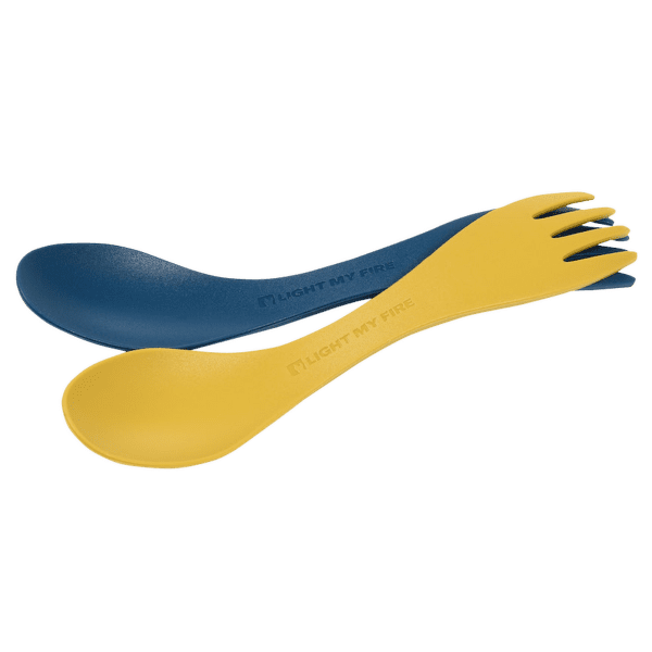 Farfurii Light My Fire Spork Little 2-pack Bio MustyYellow/HazyBlue