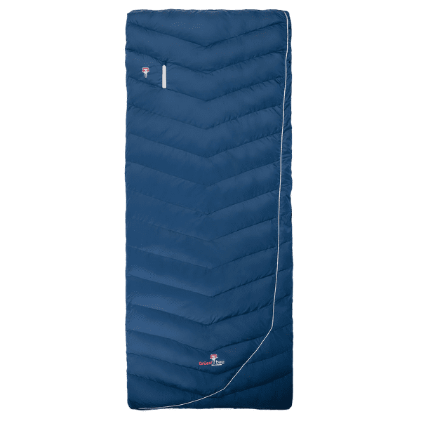 Sac de dormit Grüezi bag Biopod DownWool Hybrid Cotton Comfort Night Blue