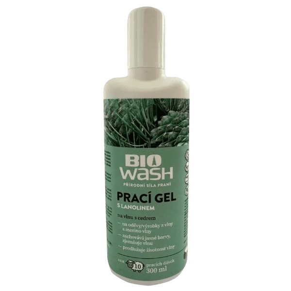 Agent de curățare Bio Wash Washing gel with Cedar for wool 300 ml