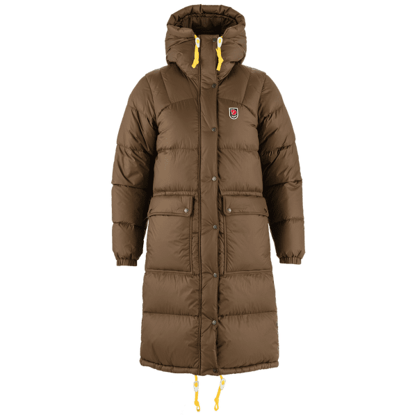 Hanorac Fjällräven Expedition Long Down Parka Women Dark Oak